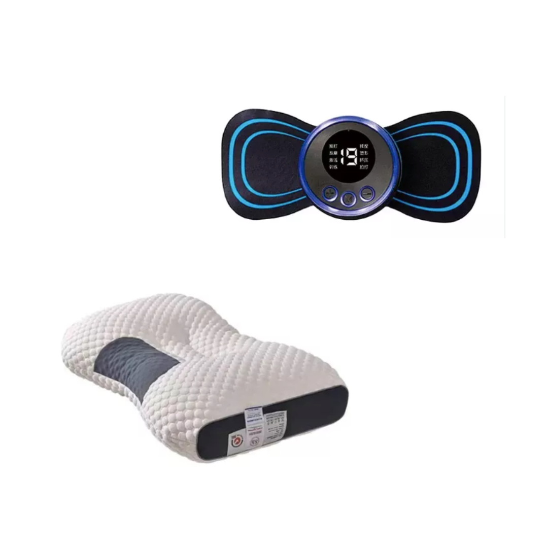 COMBO ALMOHADA + MASAJEADOR ELECTRICO